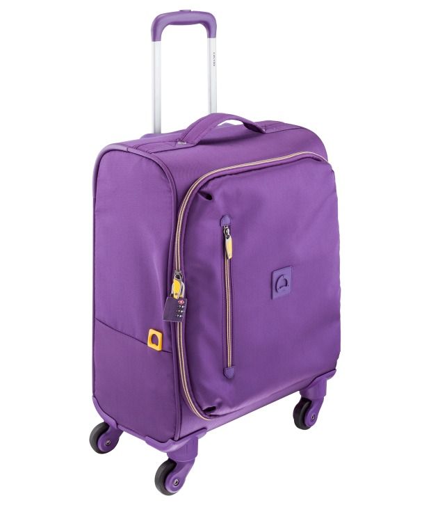 Delsey Purple S (Below 60cm) Cabin Soft Solution Luggage - Buy Delsey ...