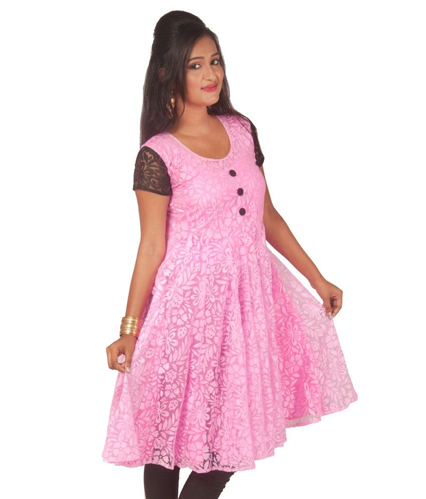 net kurta design for female