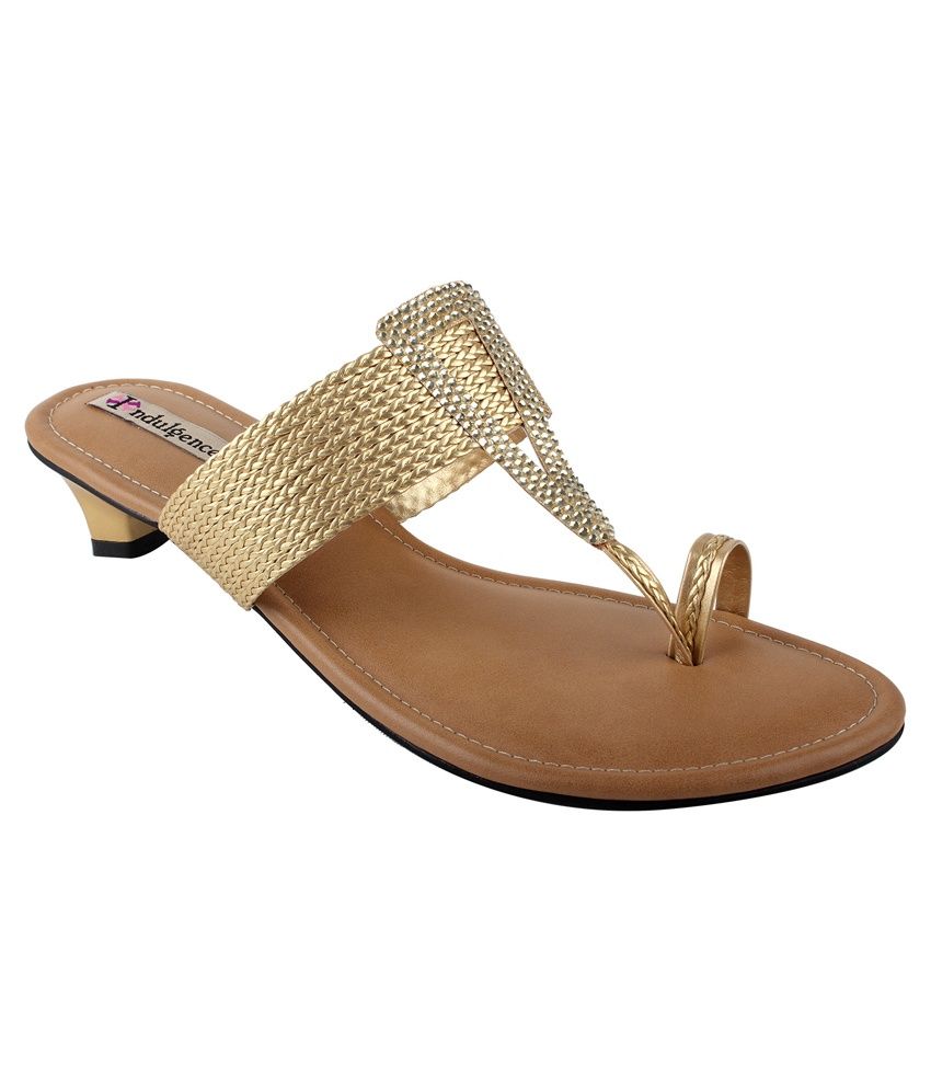 kolhapuri block heels