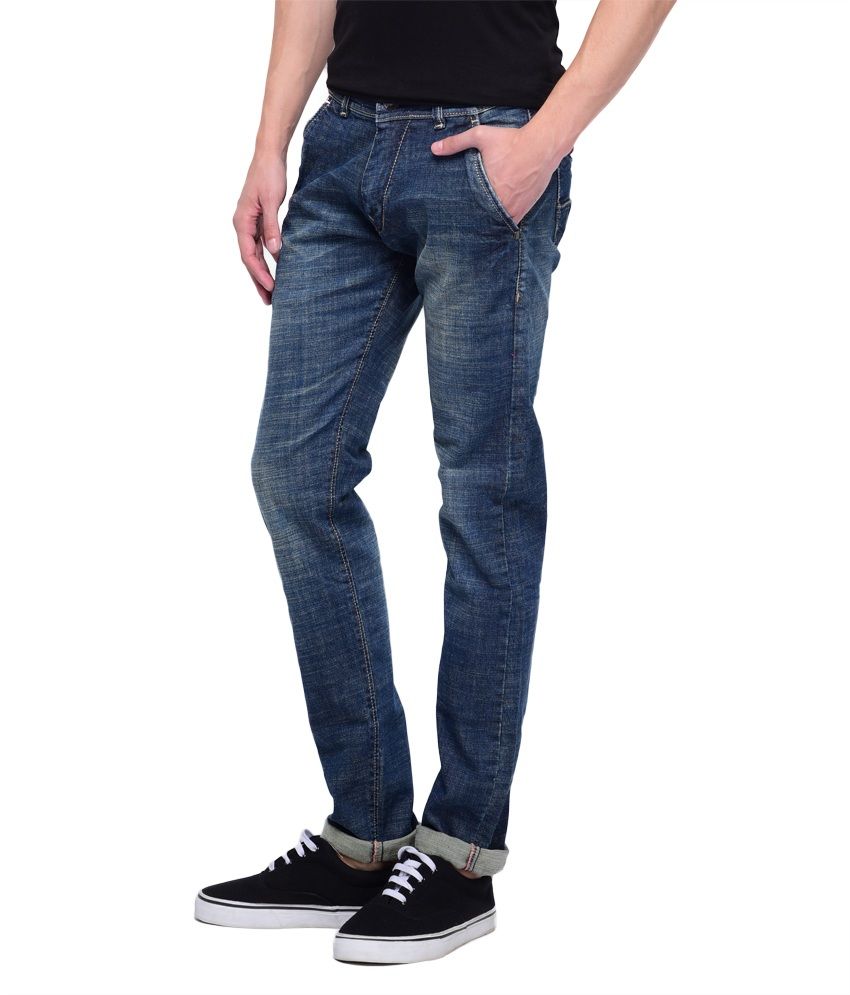 Spanish Jeans Blue Slim Fit Jeans Buy Spanish Jeans Blue Slim Fit 