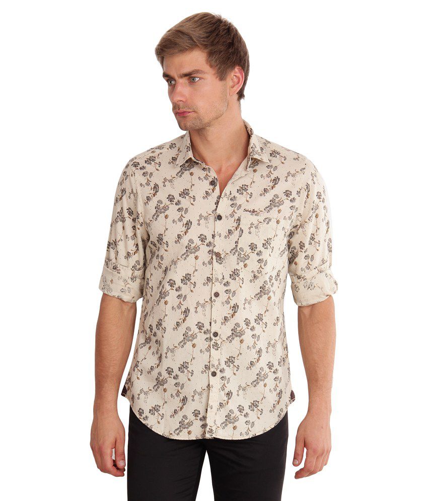 Sting White Casual Shirt - Buy Sting White Casual Shirt Online at Best ...