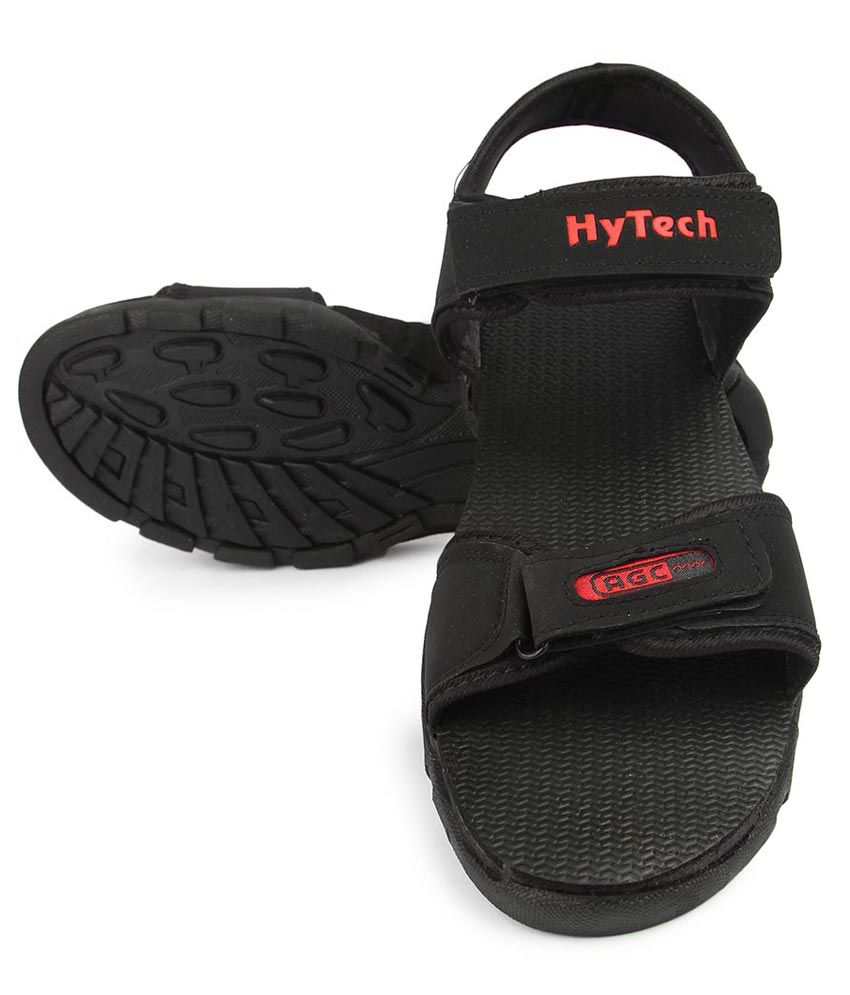 Hytech Black Floater Sandals - Buy 
