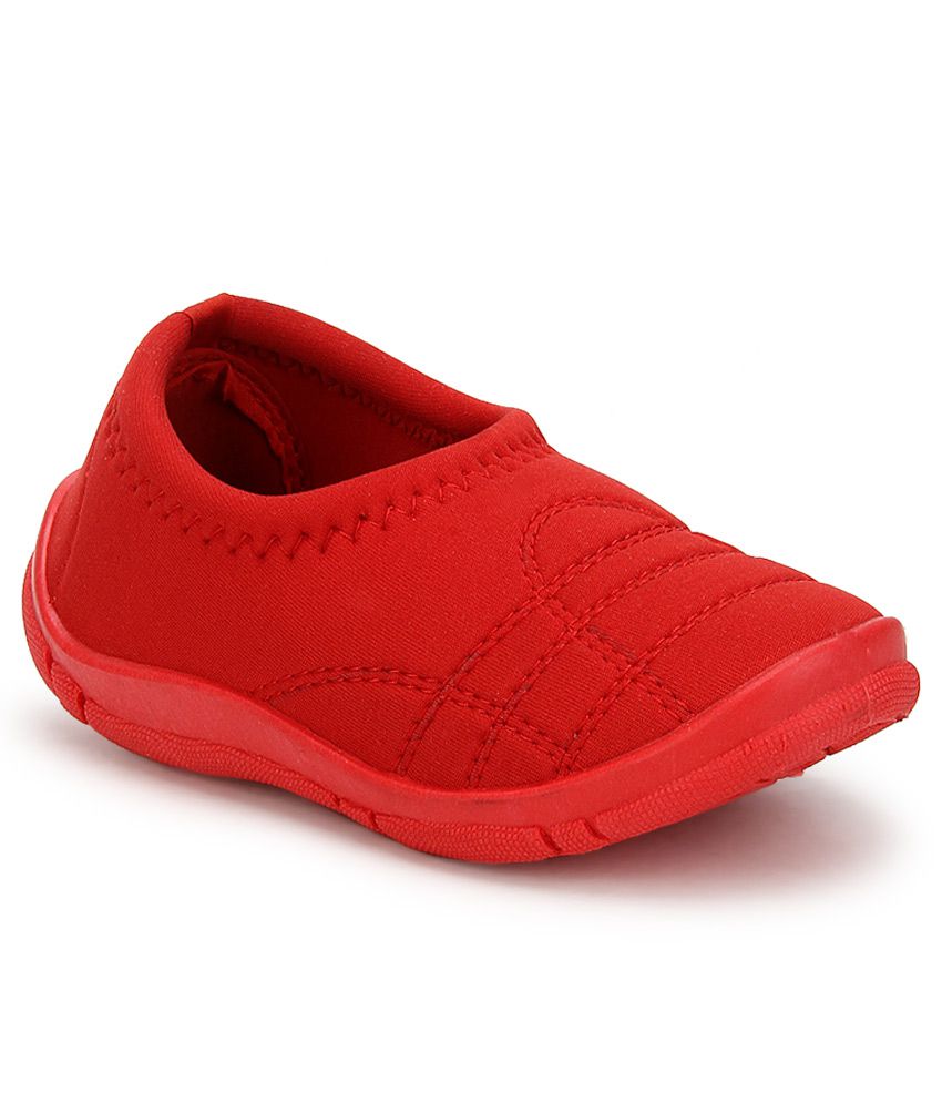 sparx casual shoes red colour