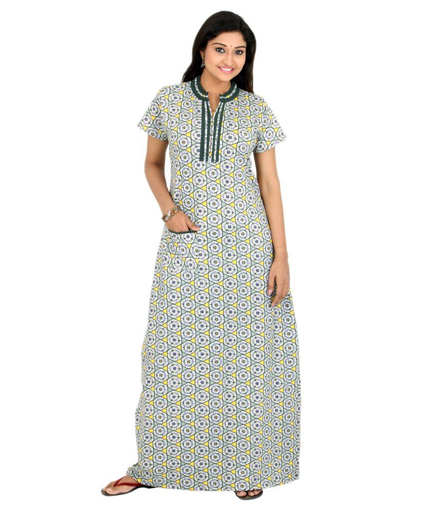 snapdeal cotton nighty