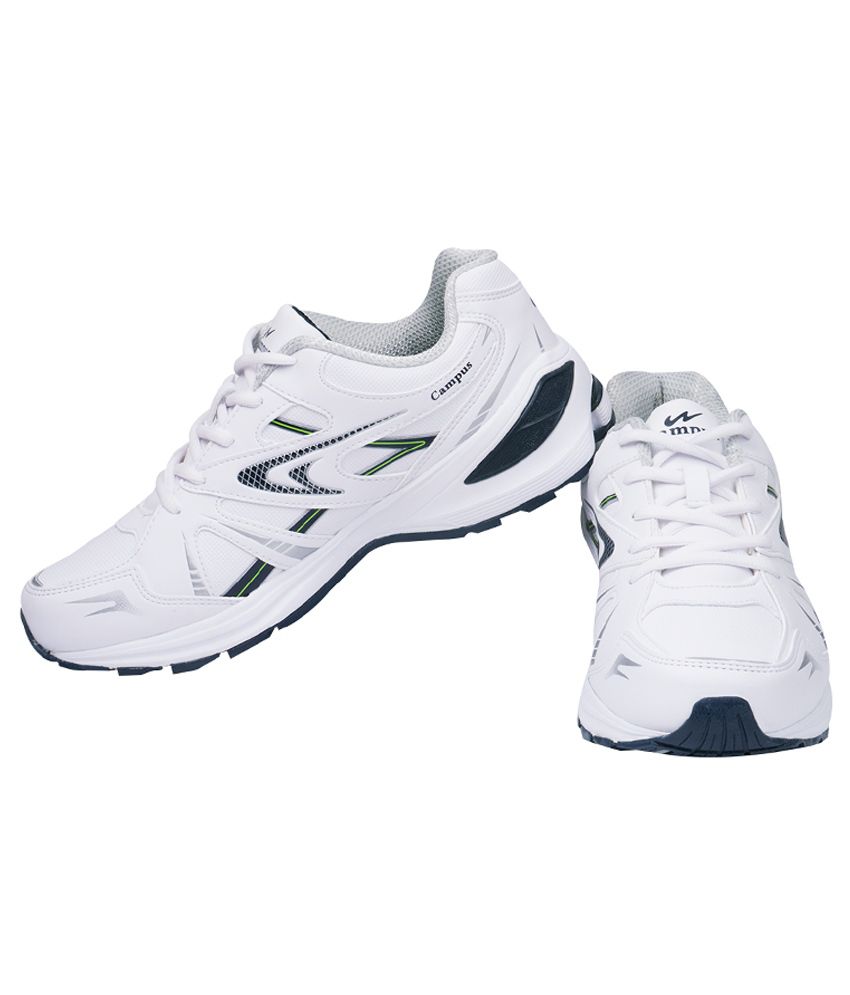 Campus Milford White Sports Shoes
