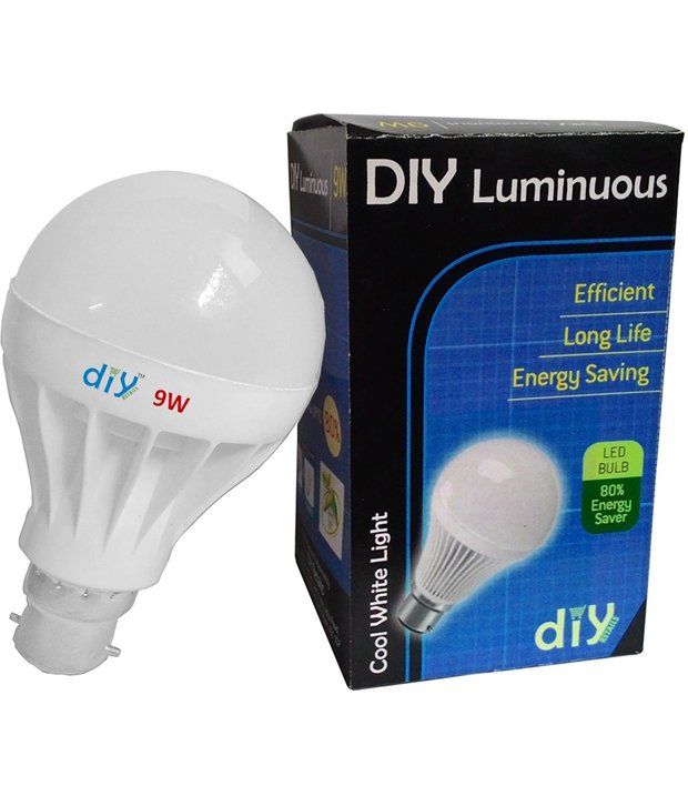 DIY White 9 Watt Led Bulb Buy DIY White 9 Watt Led Bulb at Best Price in India on Snapdeal