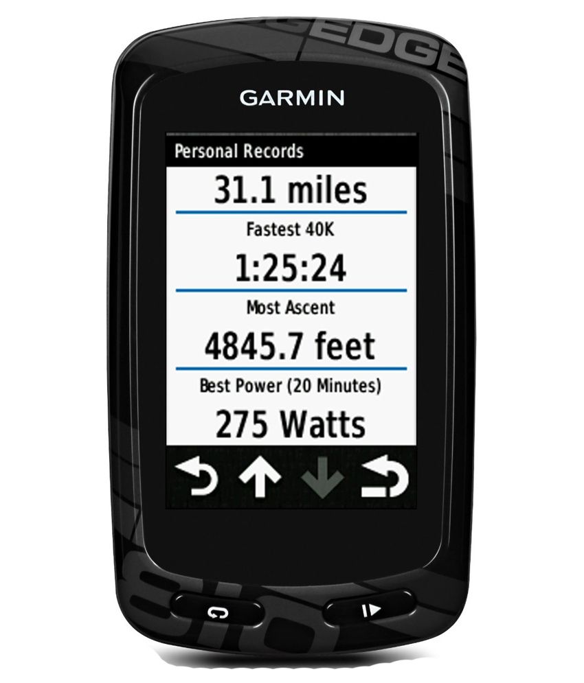 Garmin Edge 810 GPS Bike Computer: Buy Garmin Edge GPS Computer Online Low Price in India on Snapdeal