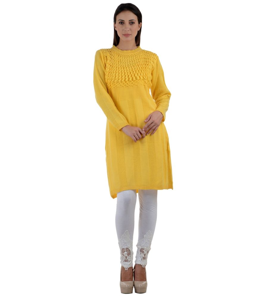 woolen kurti snapdeal
