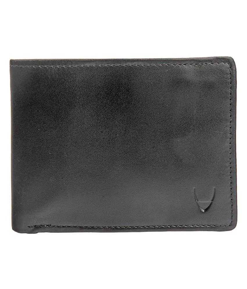 Hidesign L109 Black Leather Men's Bifold Wallet: Buy Online at Low ...