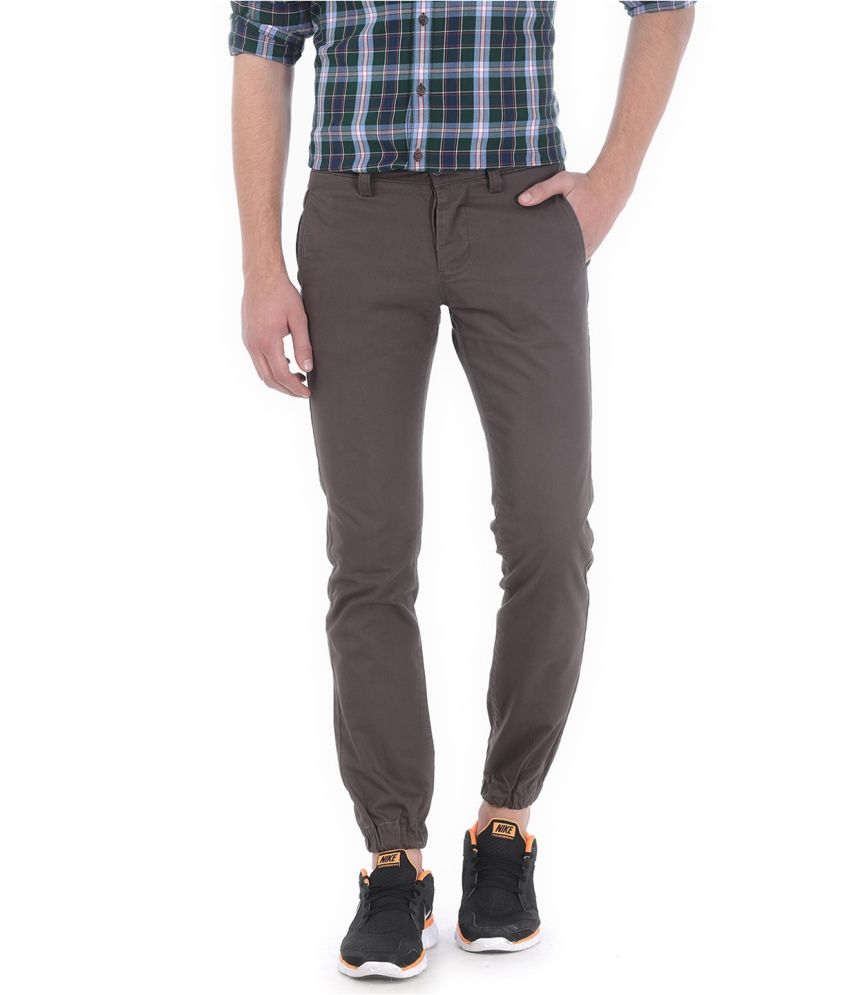 ladies cotton chinos