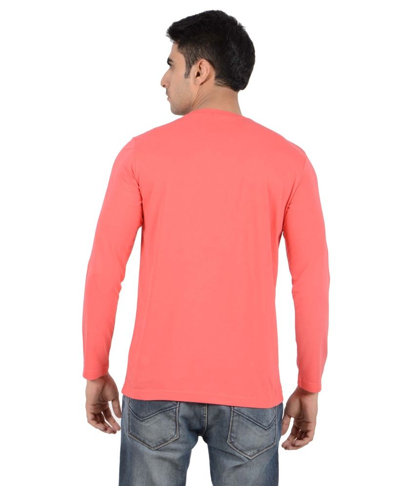 pink cotton t shirt