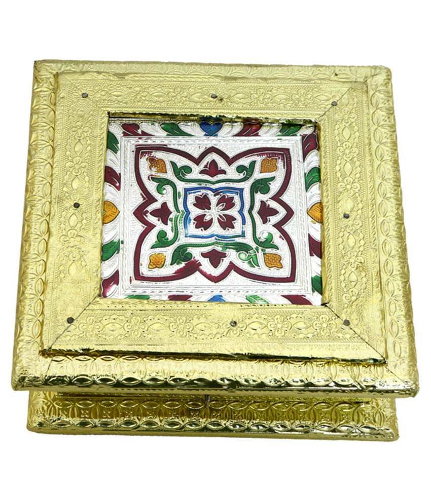 Rigvi Rangoli Design Dry Fruit Box Buy Rigvi Rangoli Design Dry Fruit