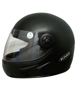 Kiwi Black Full Face Helmet: Buy Kiwi
