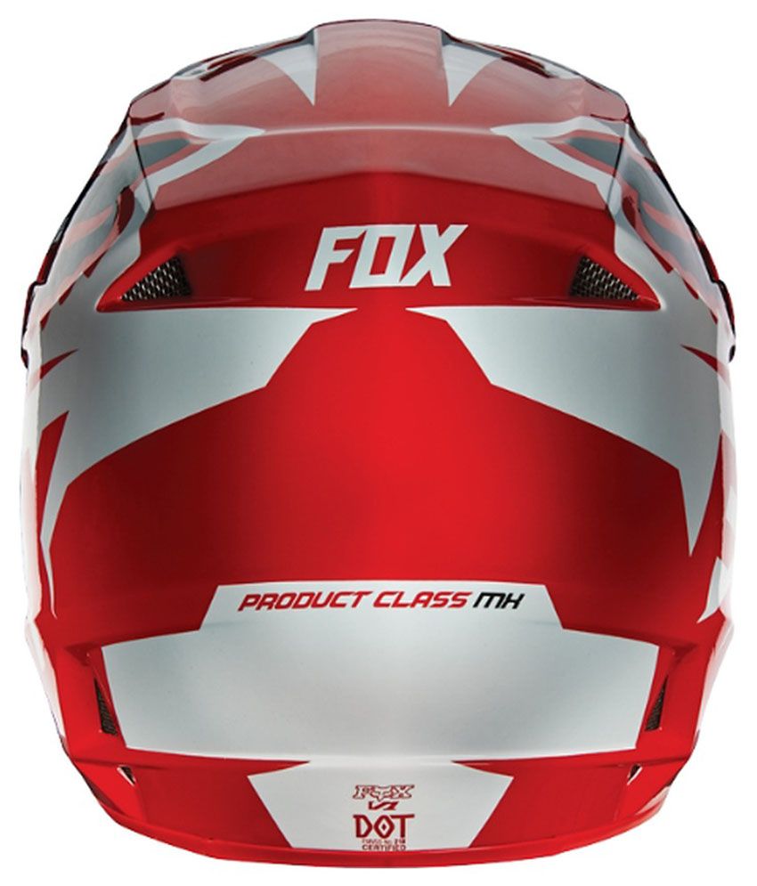 Fox Racing Red Motocross Helmet Buy Fox Racing Red Motocross Helmet Online At Low Price In India On Snapdeal