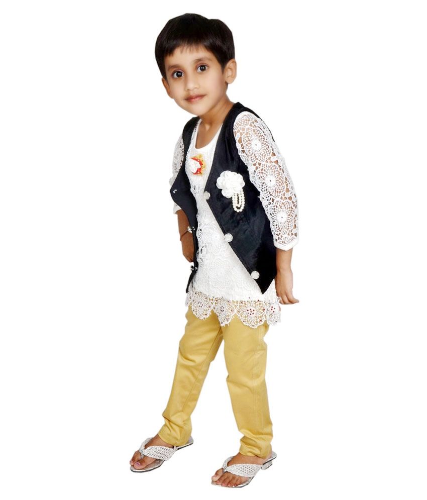 Kanchan Garments Multicolour Dress For Girls Buy Kanchan Garments