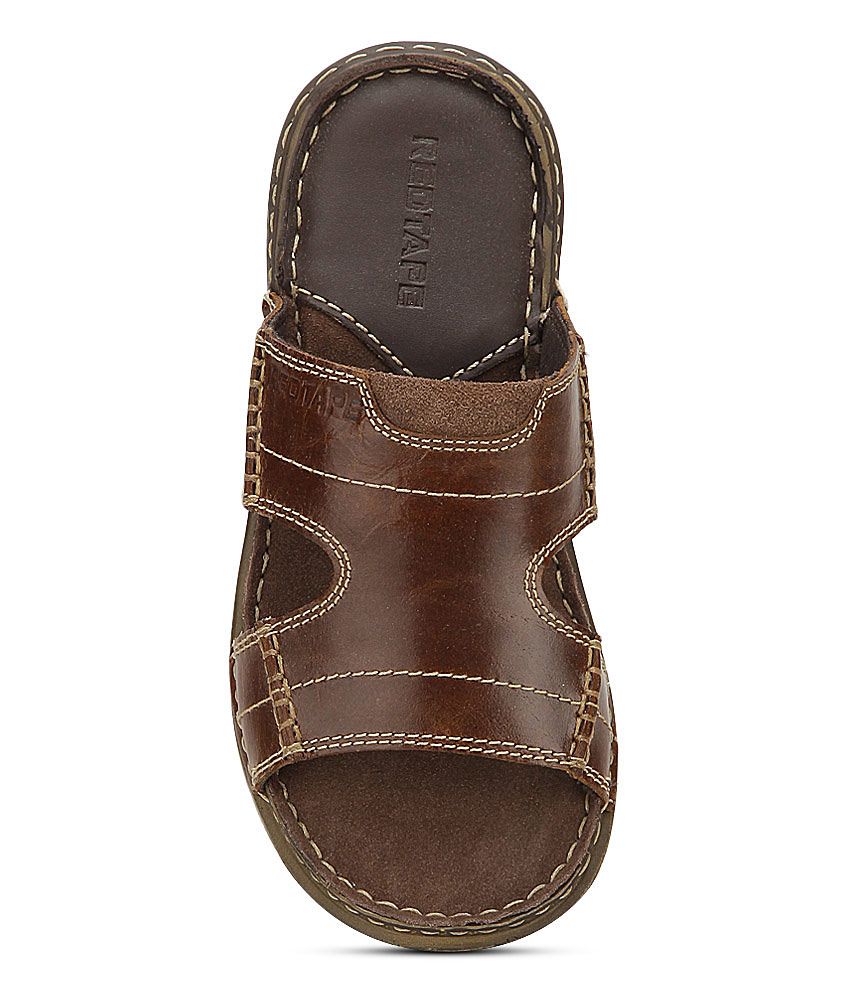 redtape slippers leather