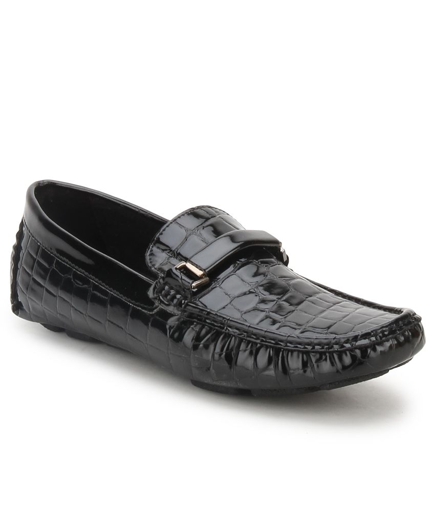 Ruosh Black Loafers - Buy Ruosh Black 