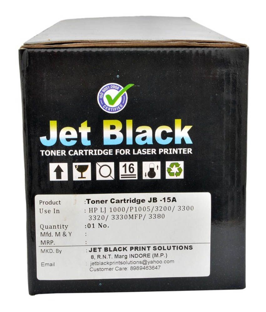 jet black cartridge