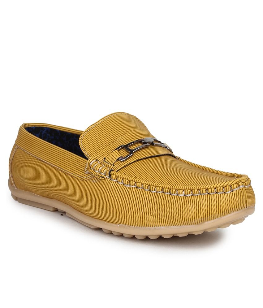 aldo yellow loafers