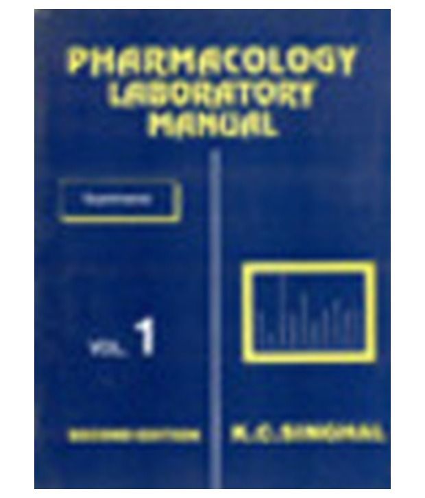 Pharmacology Lab. Manual 2E Vol.1 Buy Pharmacology Lab. Manual 2E Vol