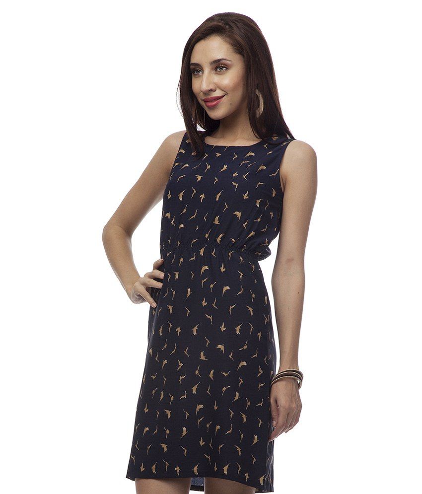 At499 Blue Polyester Dresses Buy At499 Blue Polyester Dresses Online