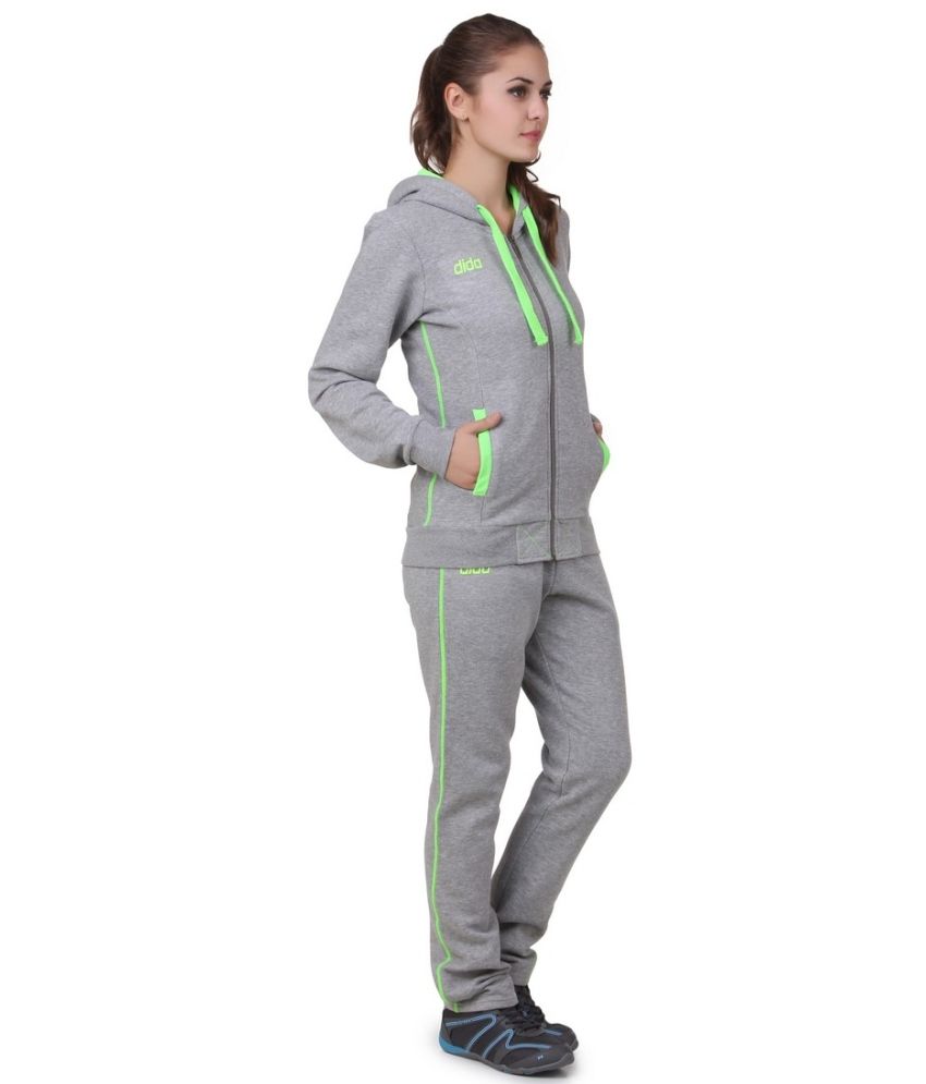 grey cotton tracksuit