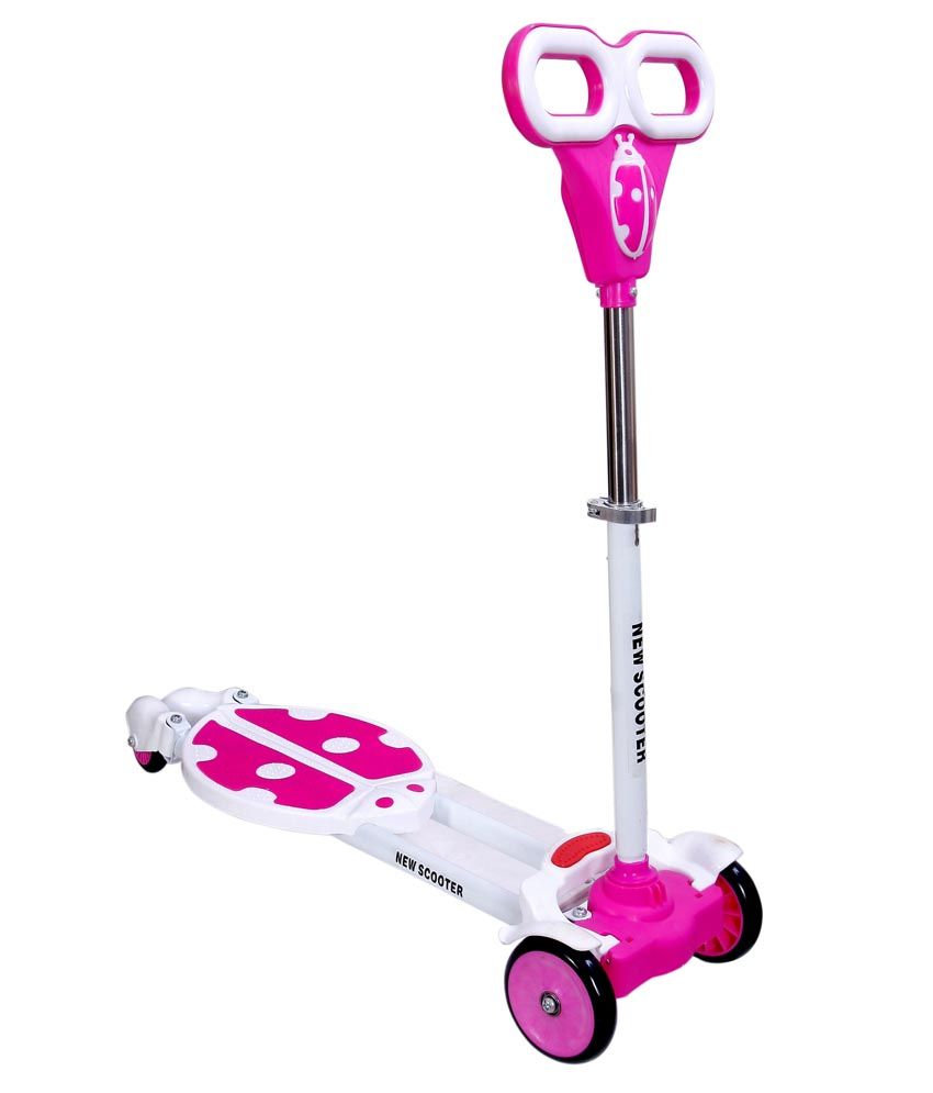 pink scooty for kids
