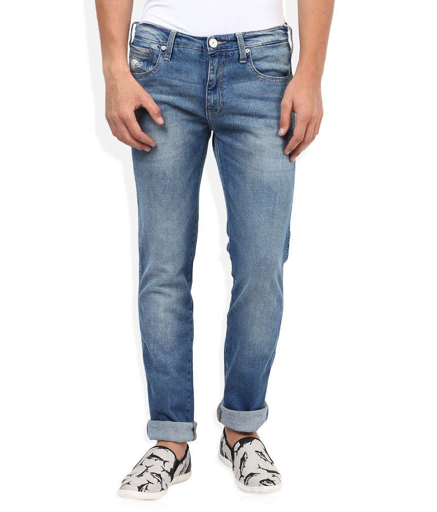 ... Wrangler Blue Regular Fit Traveler Jeans Online at Low Price in India