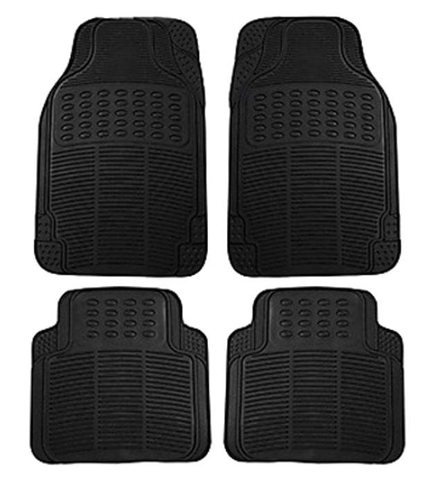 Autofurnish Black Car Floor Mats For Maruti Eeco Buy Autofurnish Black