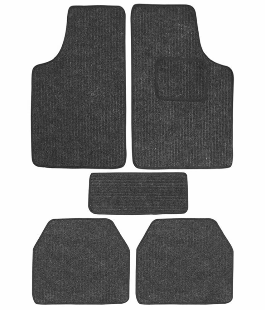 Autokraftz Car Mat For Skoda Fabia Black Set Of 5 Buy