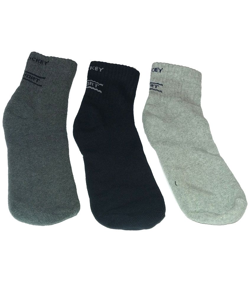 Jockey Multicolour Casual Ankle Length Socks For Men 3 Pair Pack Buy