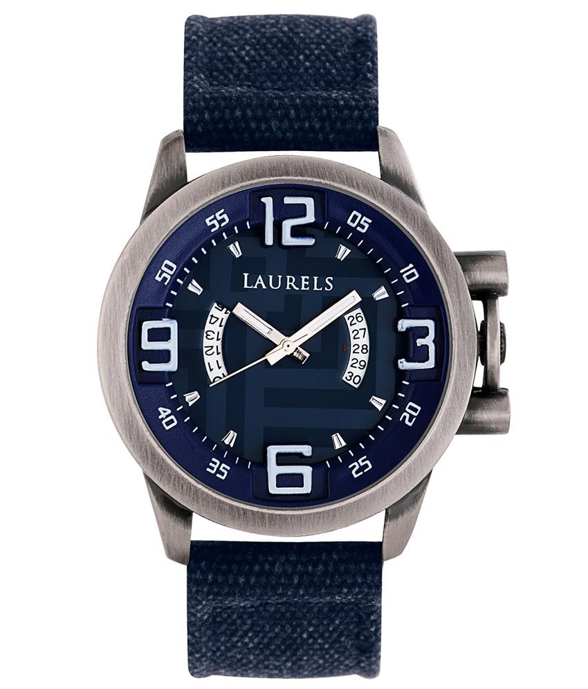 Laurels Europha Series Men's Watch (LoEu203)Blue Price in India Buy