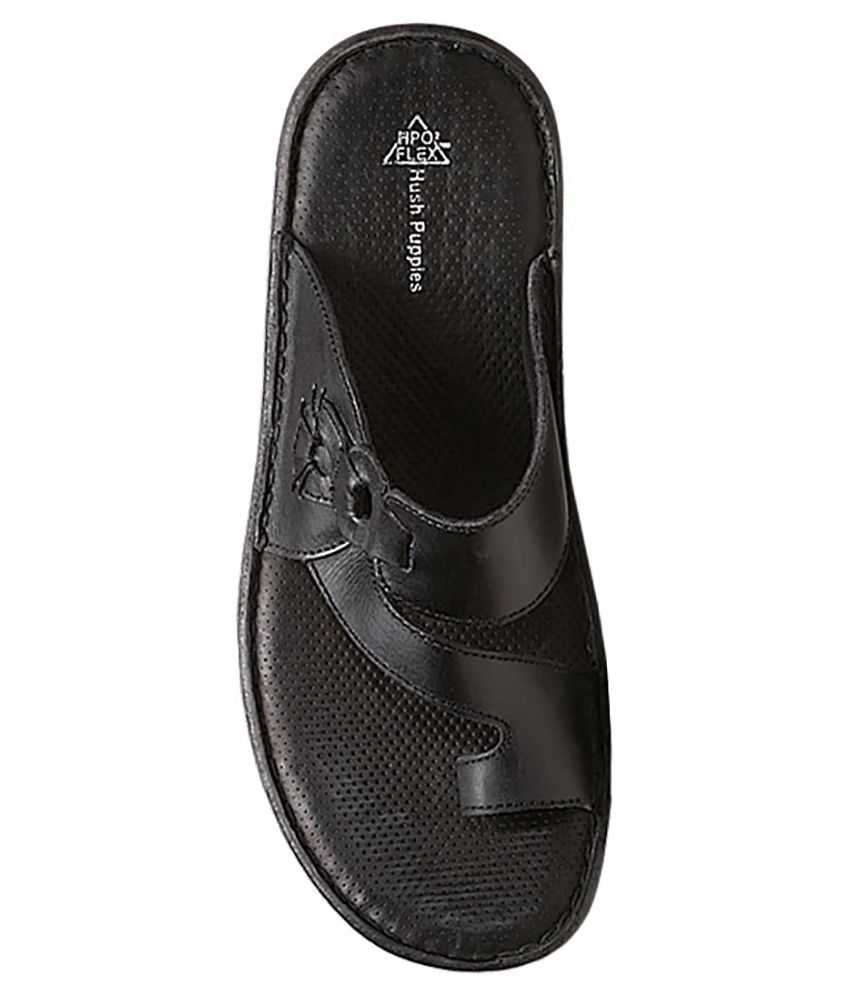 Hush Puppies Black Slippers Price in India- Buy Hush Puppies Black