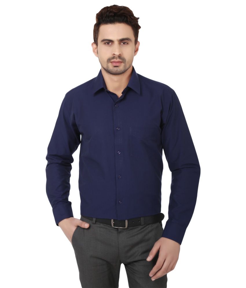 Eben Multicolour Linen Blend Formal Shirt - Pack Of 2 - Buy Eben ...