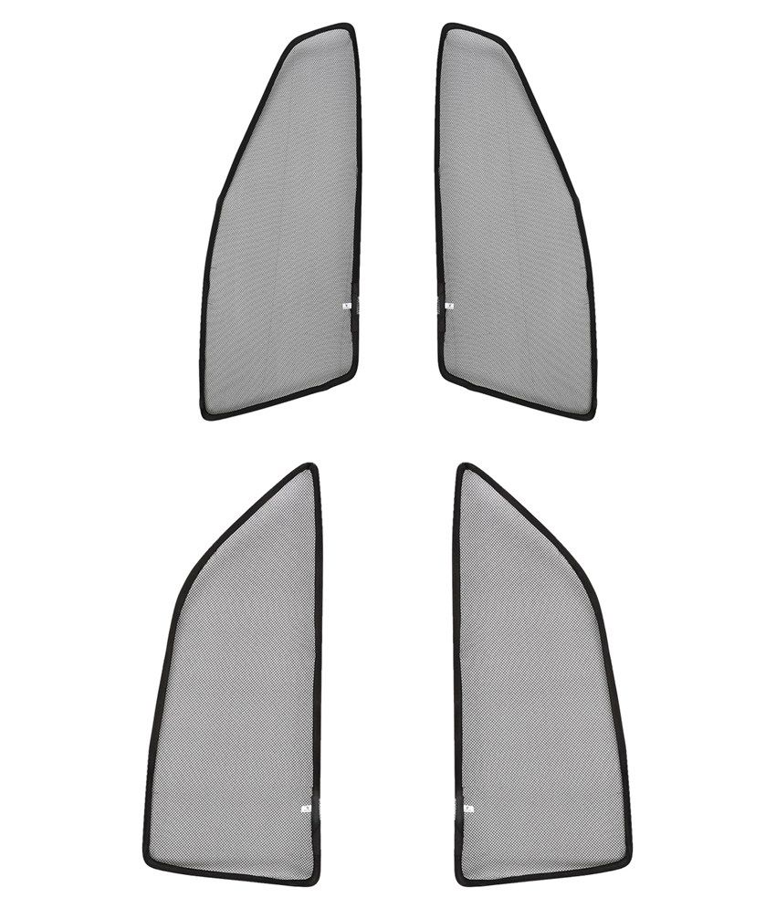 Woodman Black Magnatic Curtain Sun Shade for Honda Civic (side Window