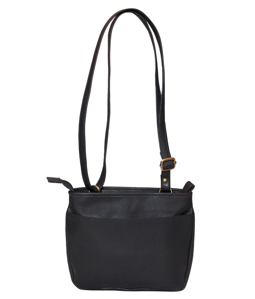 branded black sling bags