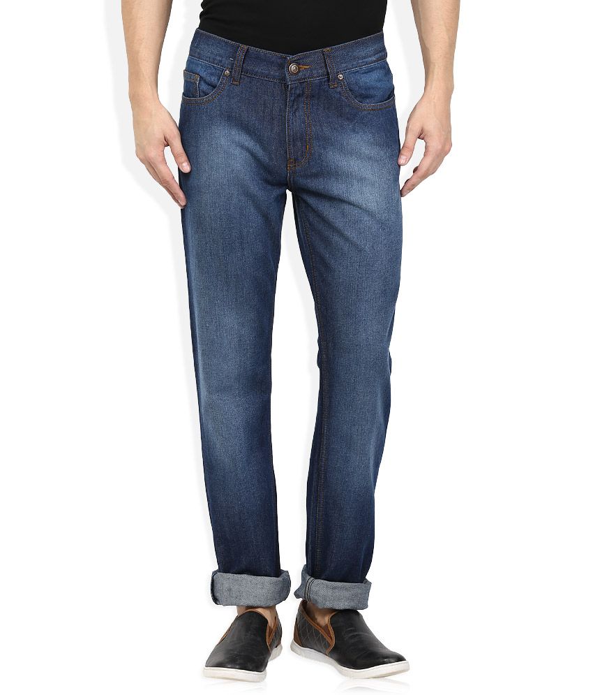 blue slim fit jeans