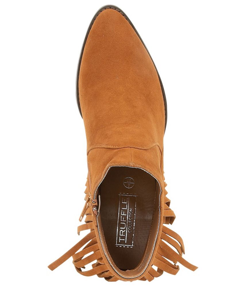 truffle collection beige boots