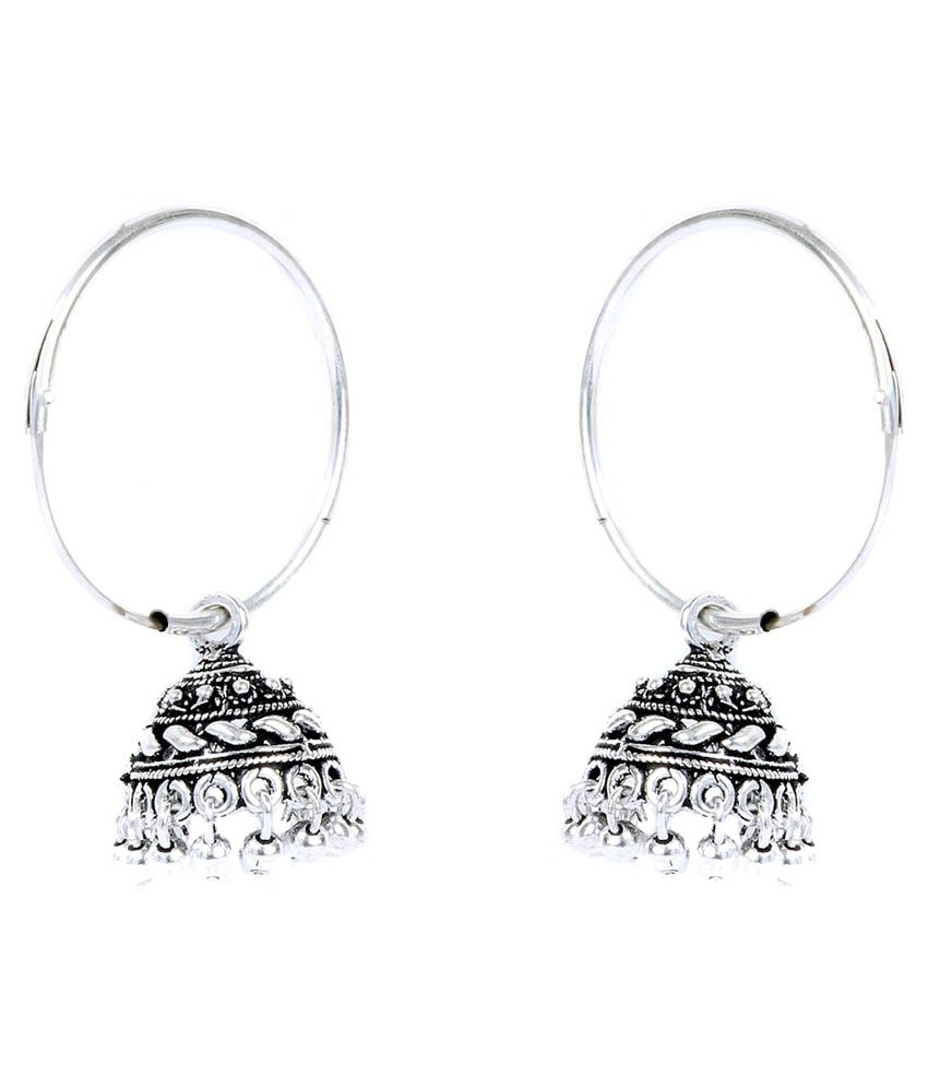 Silver jhumki price Outlet