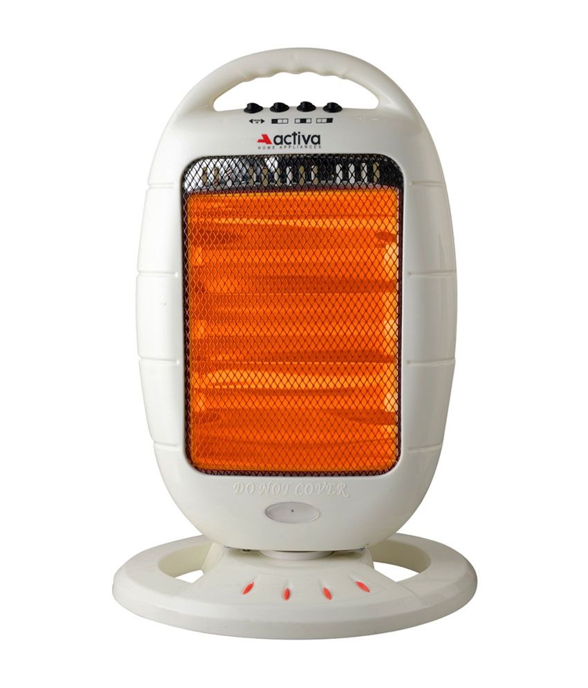 Activa 3 Rod 1200 Watt Oscilatting Room Heater White