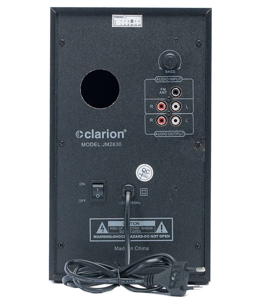 clarion home theater 2.1