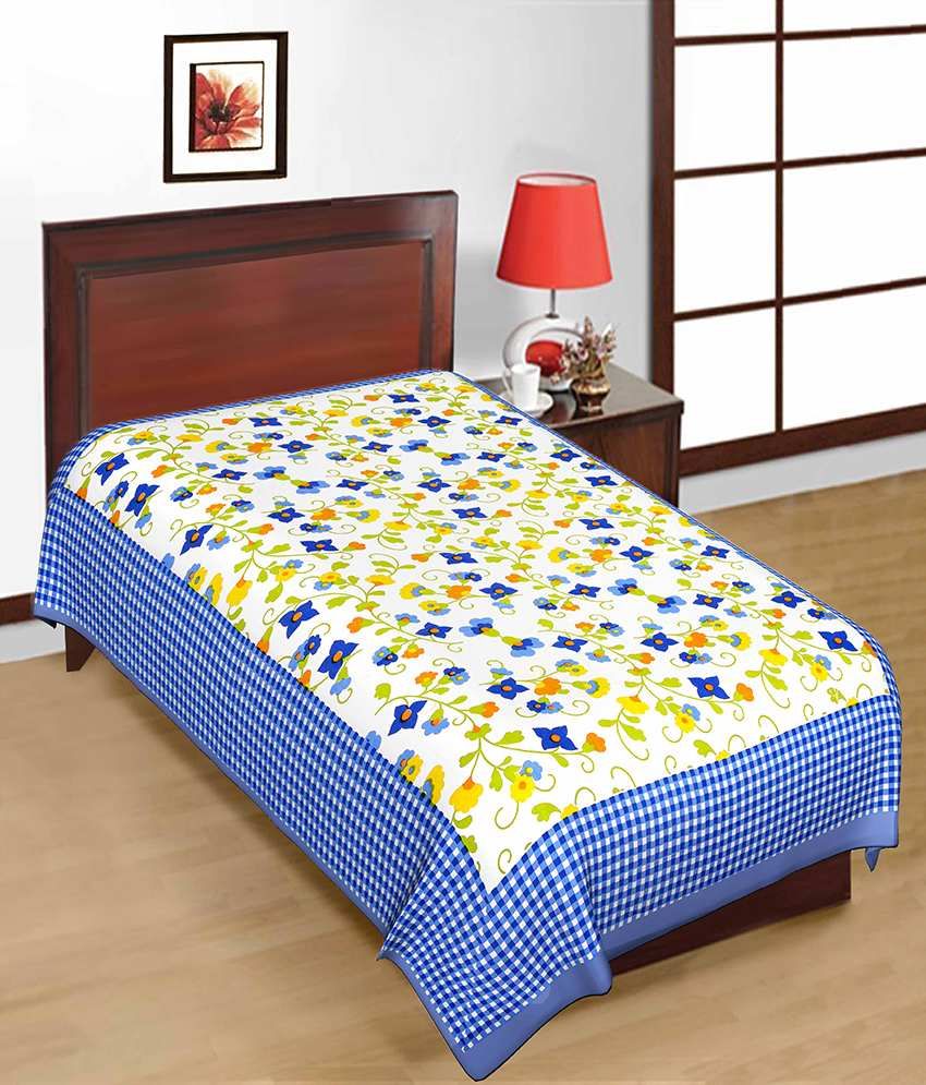 Uniqchoice Cotton 1 Bedsheet ( x ) Buy Uniqchoice Cotton 1 Bedsheet