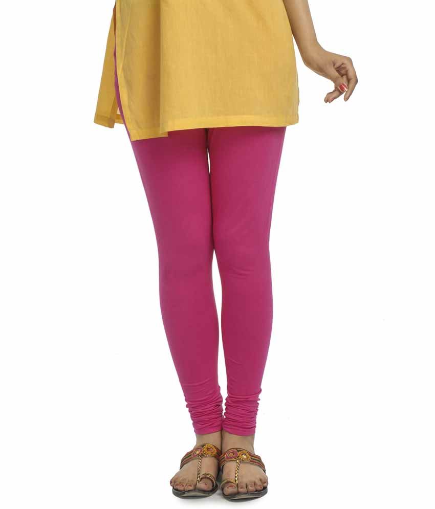 Raghav Traders Pink Cotton Leggings Price in India Buy Raghav Traders