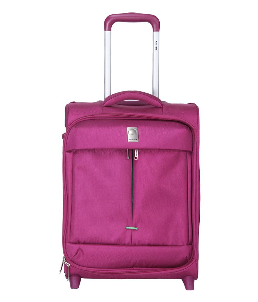 Delsey Flight Purple Wheels Soft Luggage-Size22 Inch - Buy Delsey ...