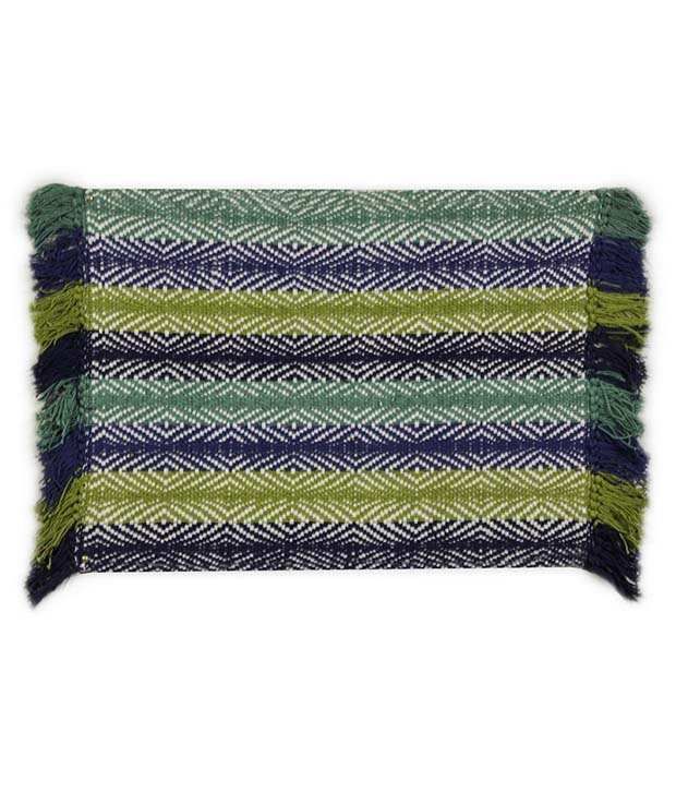 PO Box Multicolor Cotton Floor Mat Buy PO Box Multicolor Cotton Floor