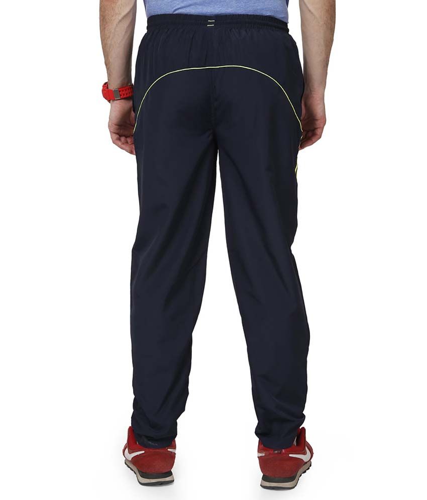 navy polyester pants