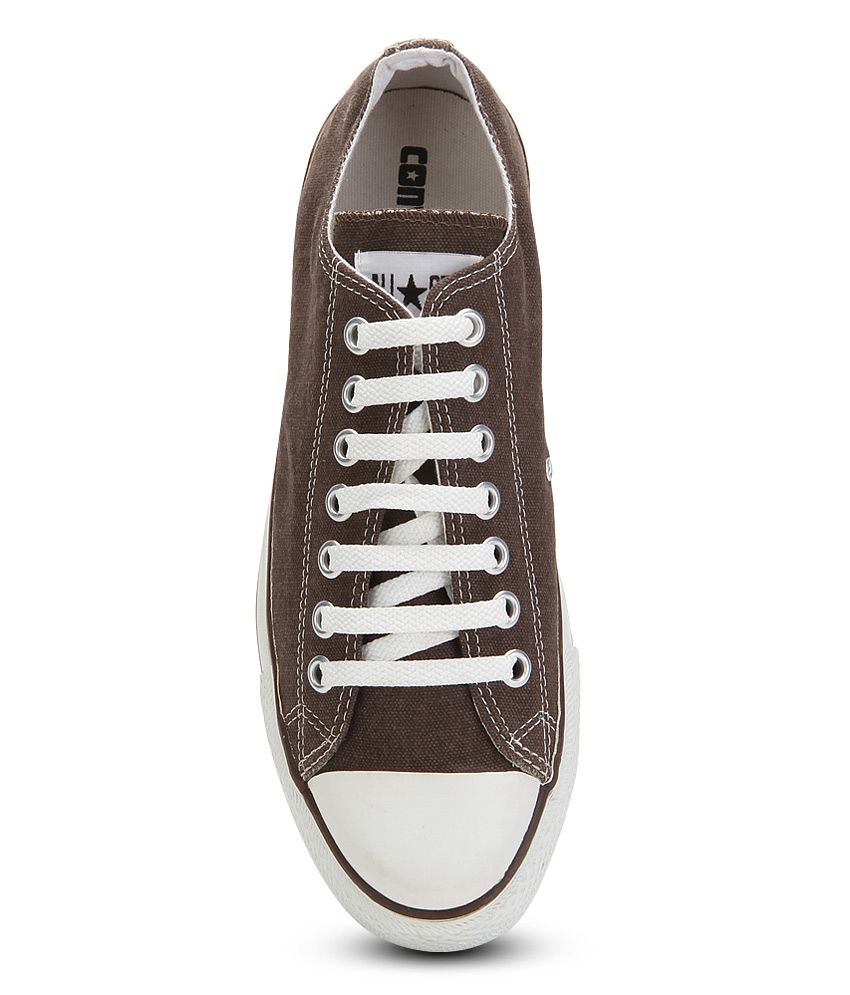 Converse Brown Canvas Shoes - Buy Converse Brown Canvas Shoes Online at ...