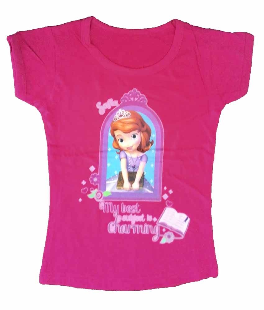 Cool Club Pink T Shirt For Girls Buy Cool Club Pink T Shirt For