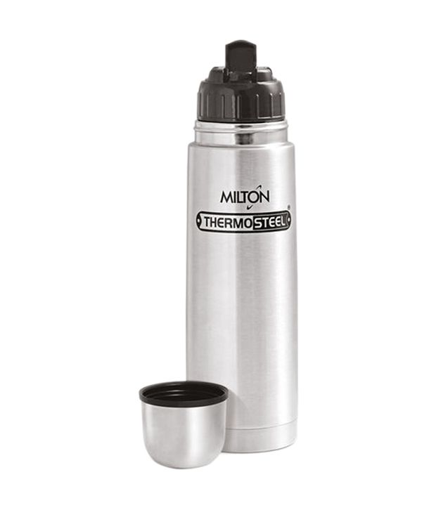     			Milton Silver 1000ml Stainless Steel Flip Lid Thermo