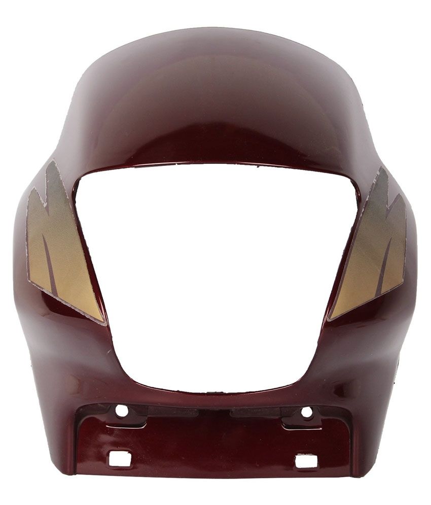 hero honda passion plus headlight visor price